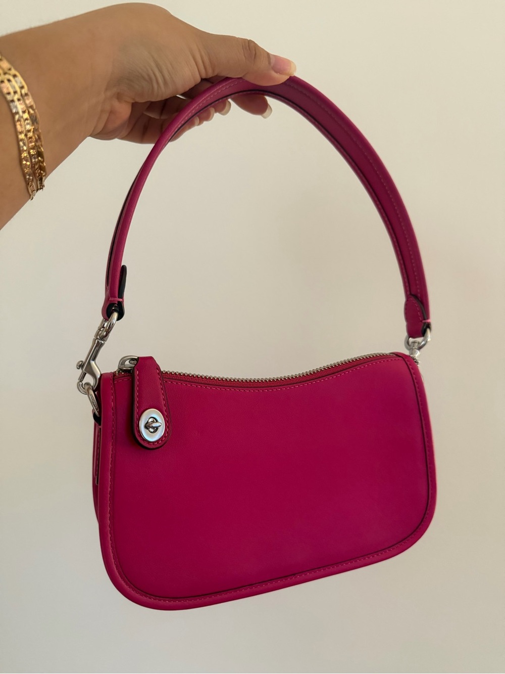 Coach Fuchsia Mini Shoulder Bag